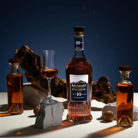 fľaša arménskeho koňaku Ararat