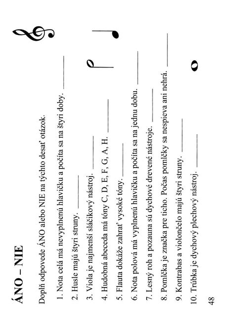 Ilustrácia hudobných nôt