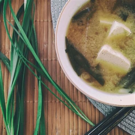 Ingrediencie na miso polievku