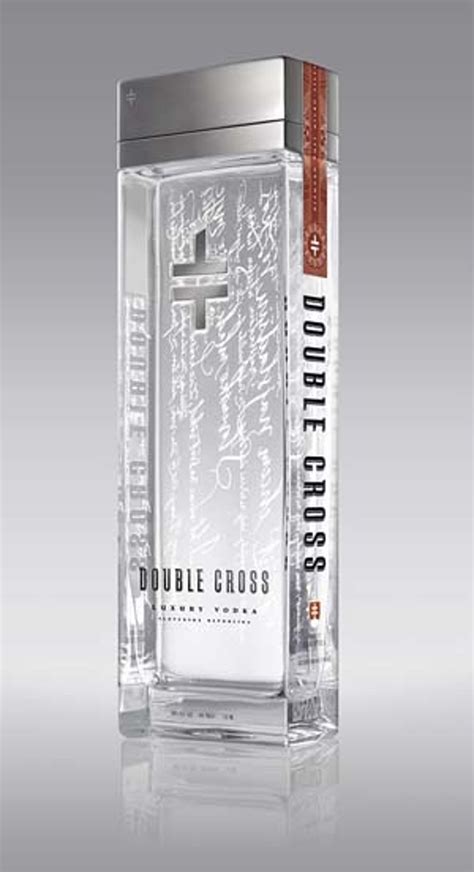 Zobrazenie rôznych typov fliaš Double Cross Vodky