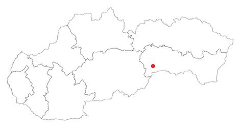 Mapa Slovenska s vyznačenými krajmi podľa počtu zistených vodičov pod vplyvom alkoholu