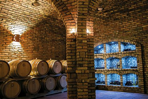 Historická pivnica s drevenými sudmi