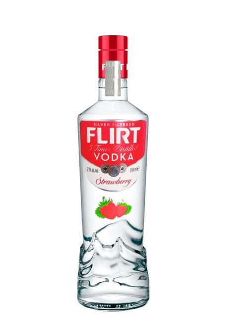 fľaša vodky Bristol Flirt Strawberry