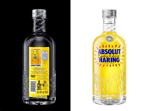 umelecká fľaša Absolut Vodka