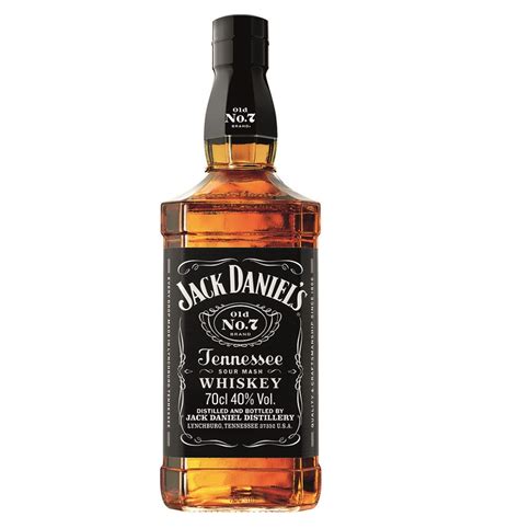 Fľaša Jack Daniel's s charakteristickým štítkom