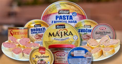 Ilustrácia rôznych variantov paštét