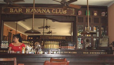 Interiér múzea rumu Havana Club