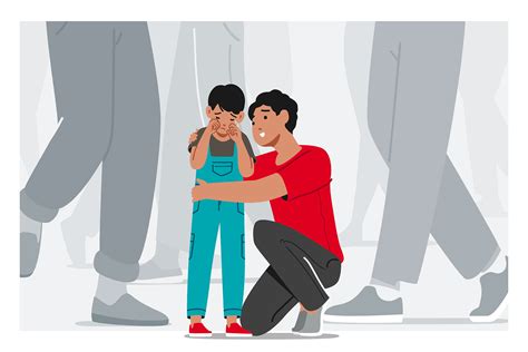 Ilustrácia znázorňujúca úzkosť a sociálnu fóbiu