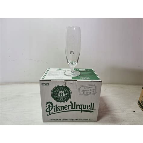 Pohár s pivom Pilsner Urquell