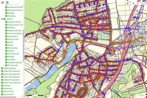 Mapa Maastrichtu s vyznačeným námestím Henrica van Veldeke
