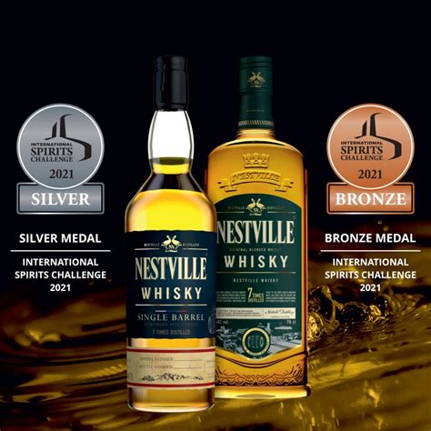 Fľaša slovenskej whisky Nestville
