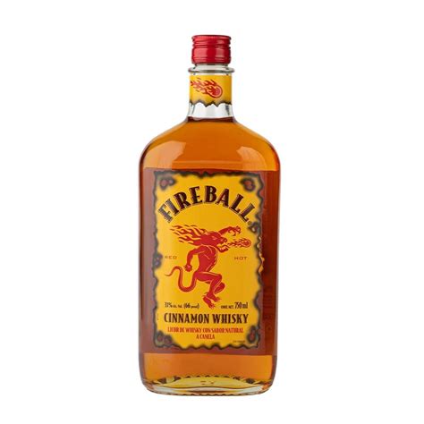 Fľaša Fireball whisky