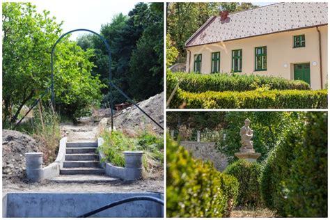 Revitalizovaná záhrada Modranského kaštieľa