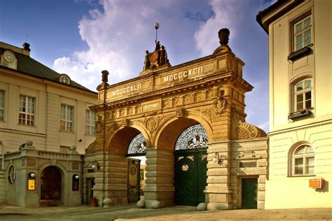 Historická budova pivovaru Plzeňský Prazdroj