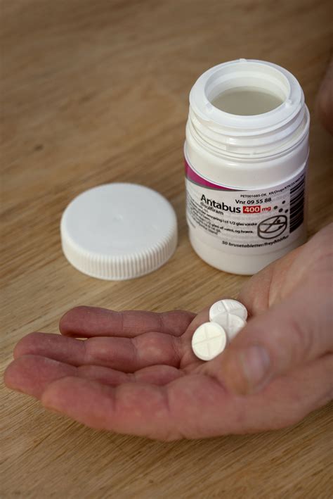 Balenie lieku Antabus