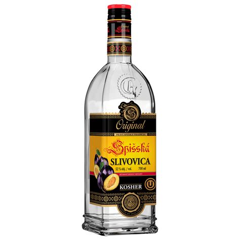 Spišská slivovica v skle