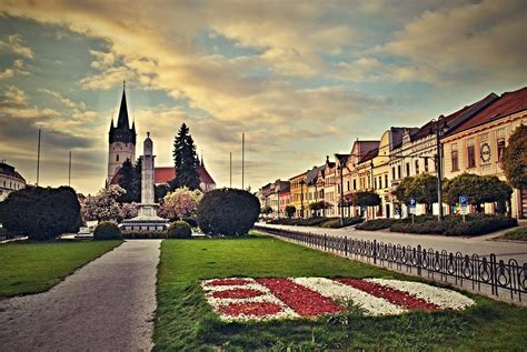 Moderné centrum mesta Prešov