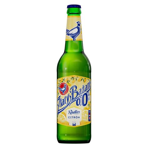 Fľaša piva Zlatý Bažant 0,0% Extra Horké