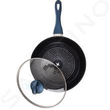 panvica s opečeným steakom