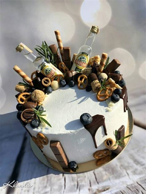 pivná torta pre muža
