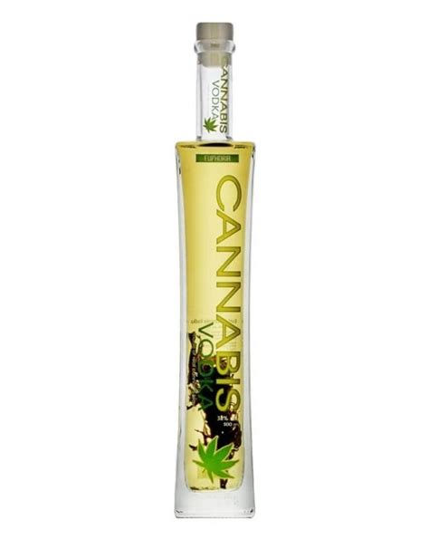 Fľaša Euphoria Cannabis Vodka