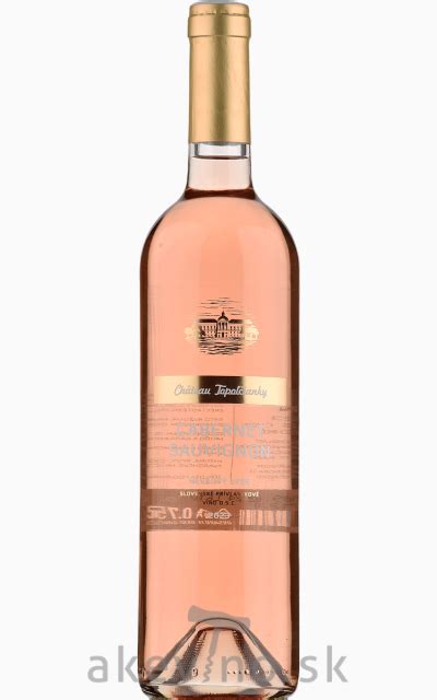 Fľaša vína Chateau Topoľčianky v retro štýle