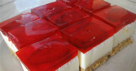 farebné kocky ovocného želé