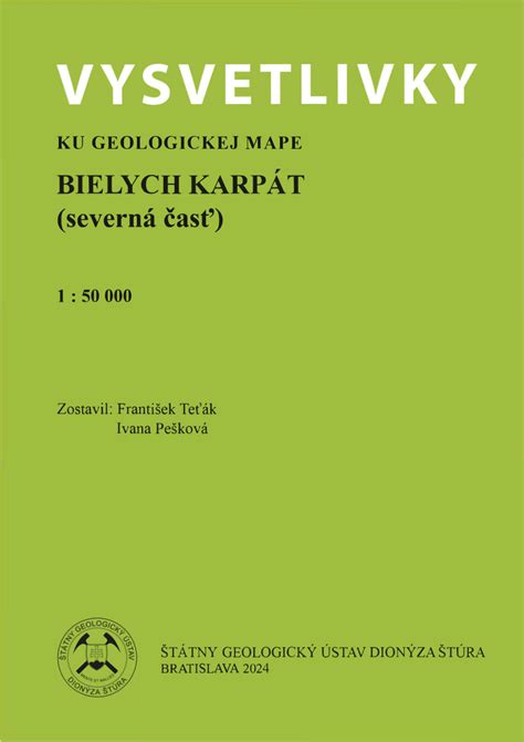 Mapa regiónu Bielych Karpát