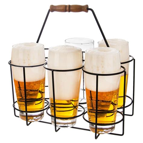 Rôzne tvary pivových pohárov