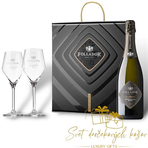 Darčekové balenie krištáľových pohárov