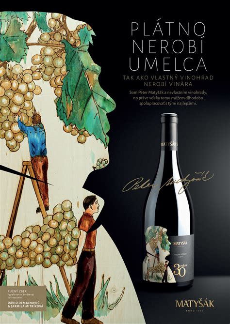 Fľaše prémiových vín značky Matyšák