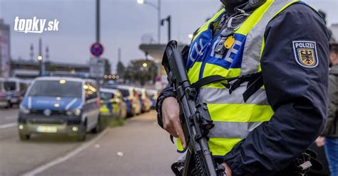 Ilustračná fotografia policajnej kontroly v Nemecku