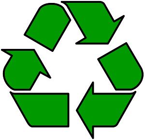 Symbol recyklácie a zálohovanej fľaše