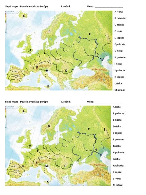 Mapa Európy zobrazujúca oblasti s rôznou tvrdosťou vody