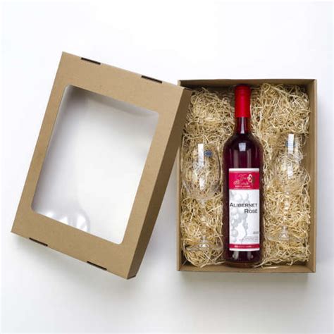 Darčekové balenie vína s logom firmy