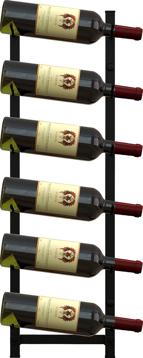 Ilustrácia fľaše vína uloženej vodorovne v stojane