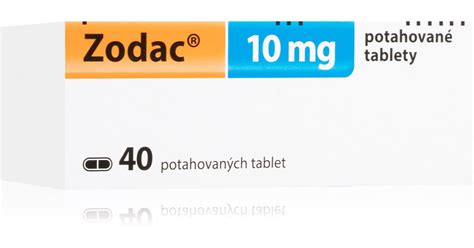 Tablety lieku Zodac