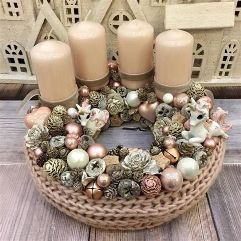 Netradičné adventné vence z rôznych materiálov