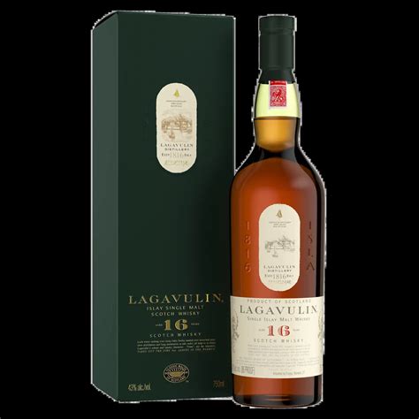 Fľaša whisky Lagavulin 16-ročná