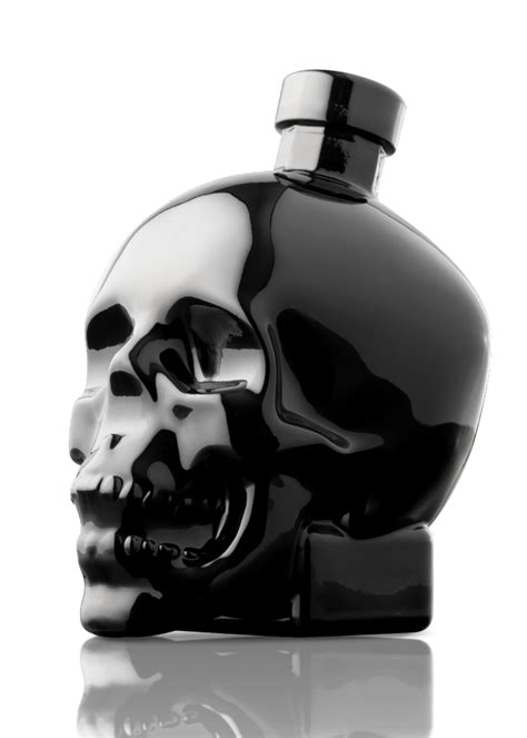Fľaša Crystal Head Onyx s kryštálom