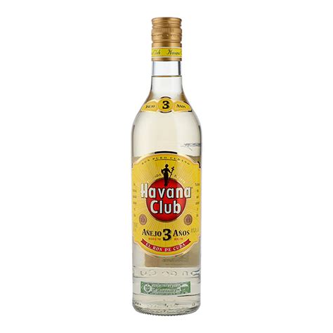 Fľaša Havana Club 3 Años