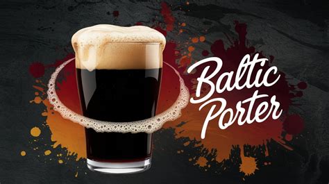 Fľaše s pivom Baltic Porter