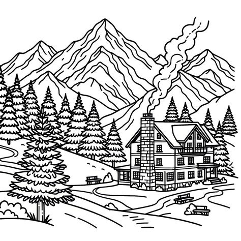 Japonský liehovar v horách