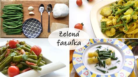 Zapečená zelená fazuľka