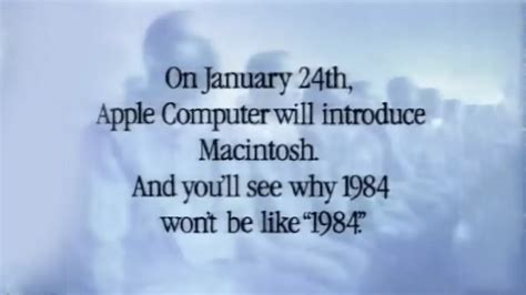 Reklama Apple Macintosh z roku 1984