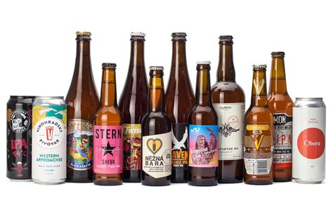 fľaše zázvorového piva rôznych značiek