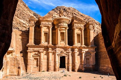 Skalné mesto Petra v Jordánsku