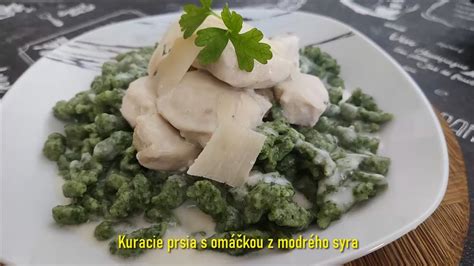 Misa so špenátovými haluškami