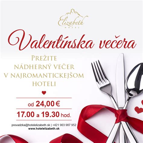 Valentínska romantická večera