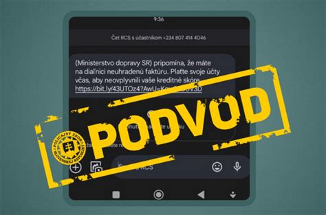 Ilustrácia varovného symbolu upozorňujúceho na podvodné SMS správy